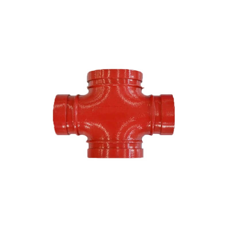 Tontr 다이 캐스팅 GROOVED FITTINGS-SLIM TYPE 감소 CROSS,